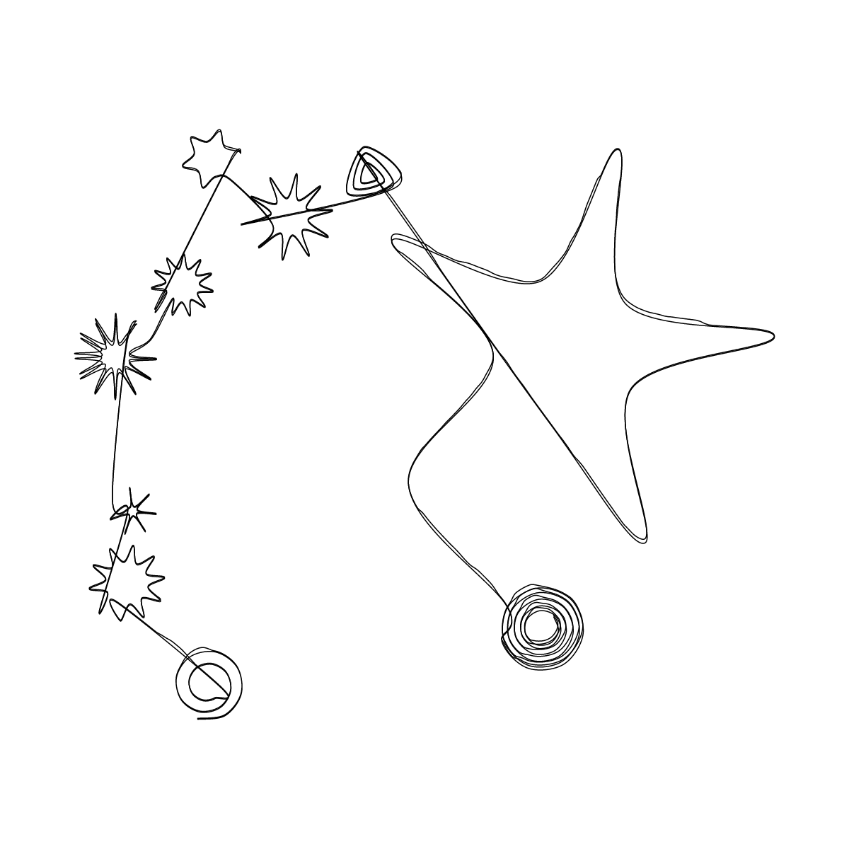 Astro Doodles #595 static token preview
