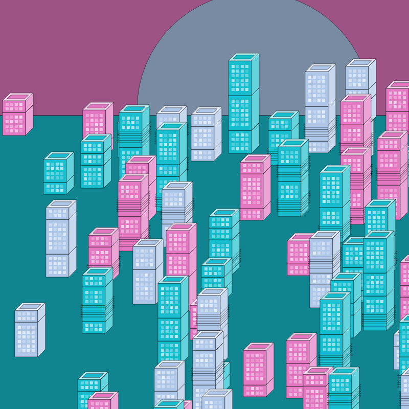City Lights #83 static NFT preview