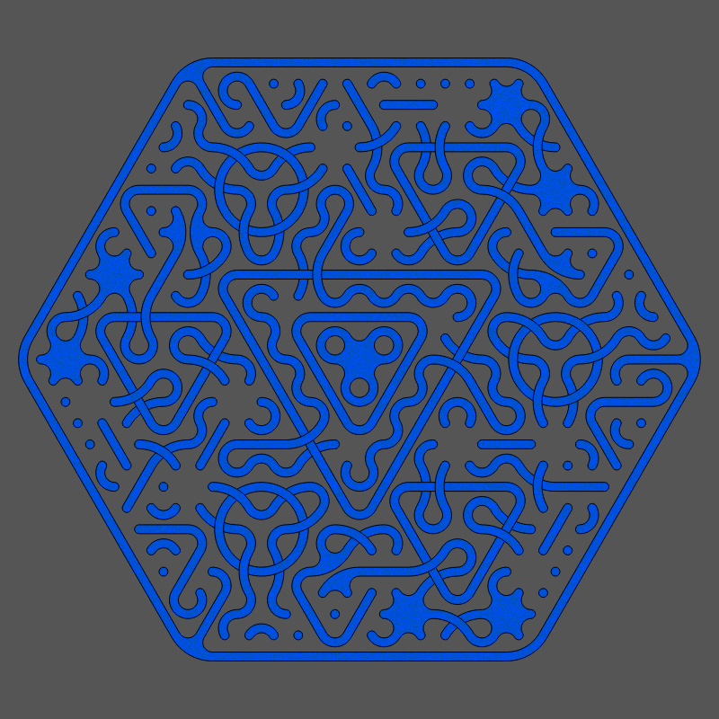 Threefold Symmetry - Dark Variations #476 static token preview