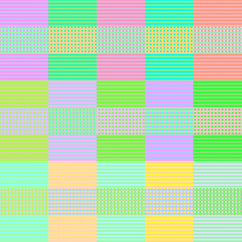 Colored bands #159 static token preview