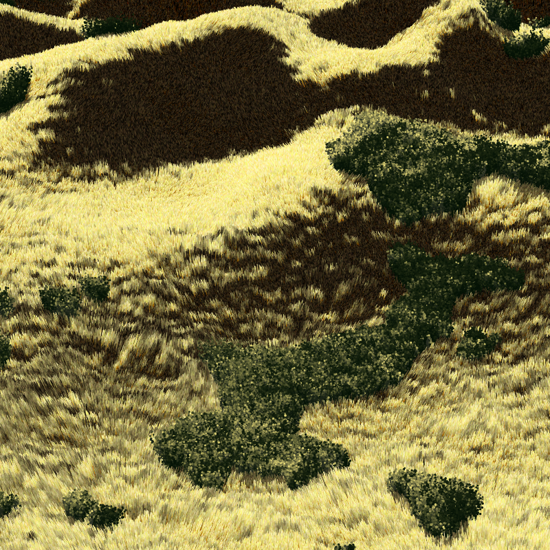 California Hills in Late Sun #198 static NFT preview