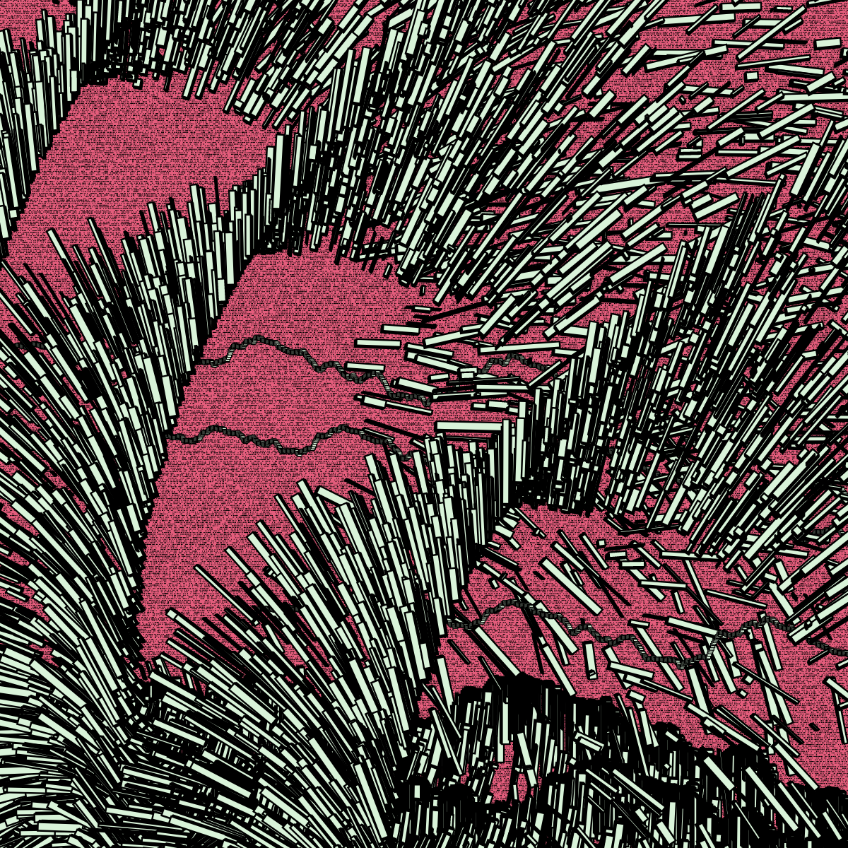 Walk with noise curve #297 static NFT preview