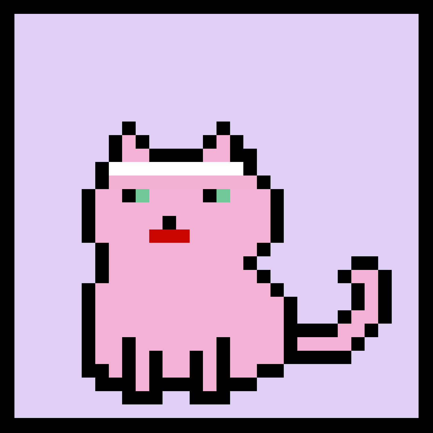 Lazy Kitties #45 static token preview