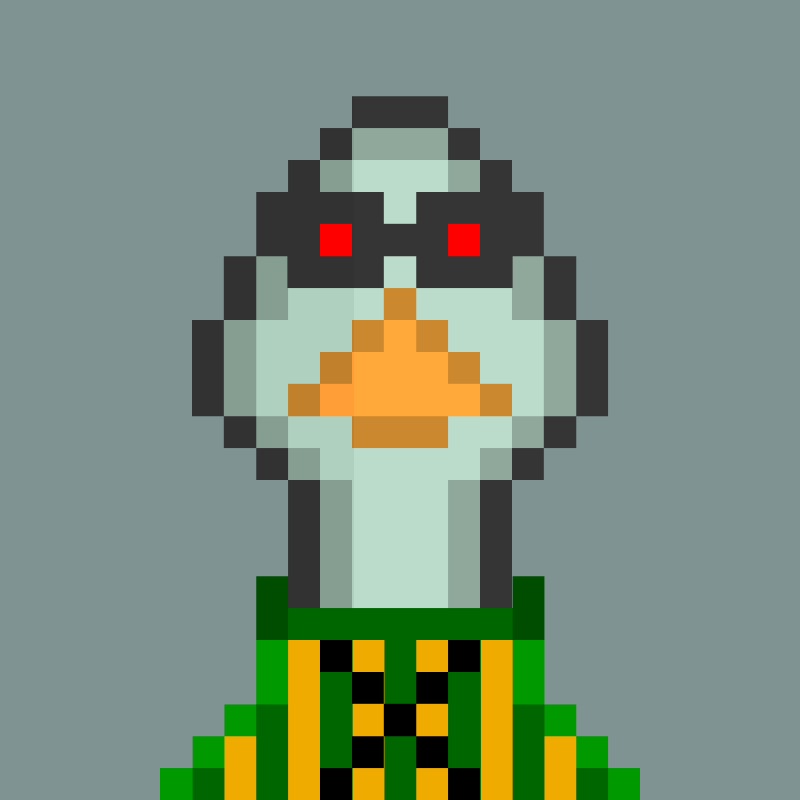 Morixels Goose #267 static token preview