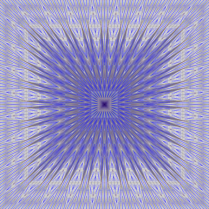 Triangle Subdivisions #210 static NFT preview