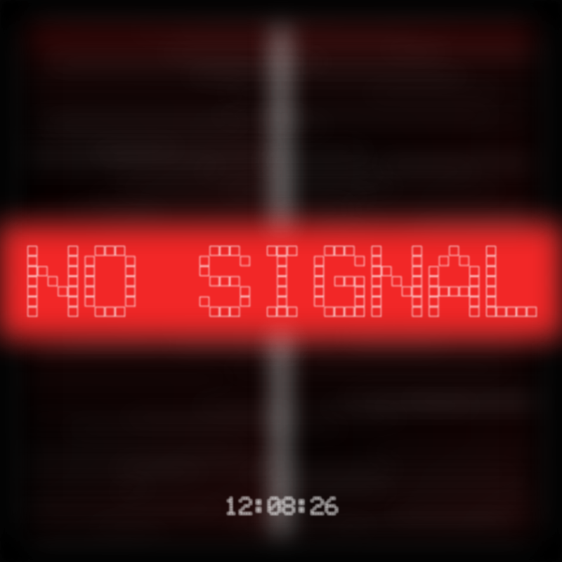 No Signal #97 static NFT preview
