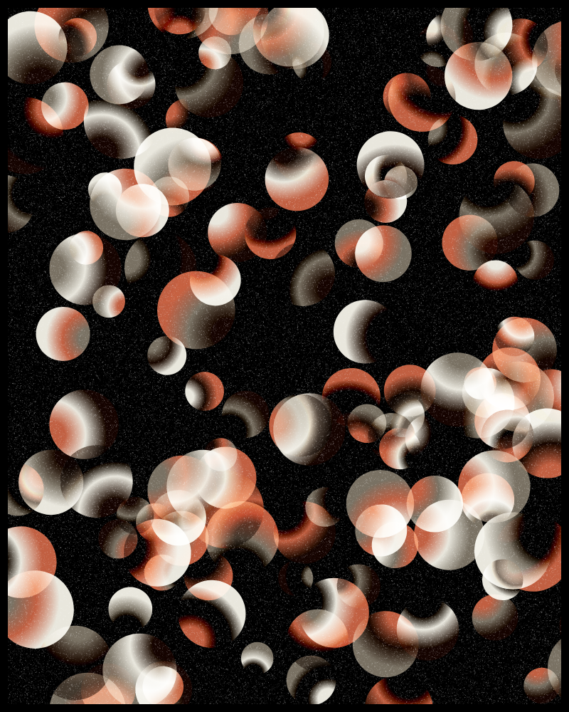 Space Bubbles (re) #44 static NFT preview