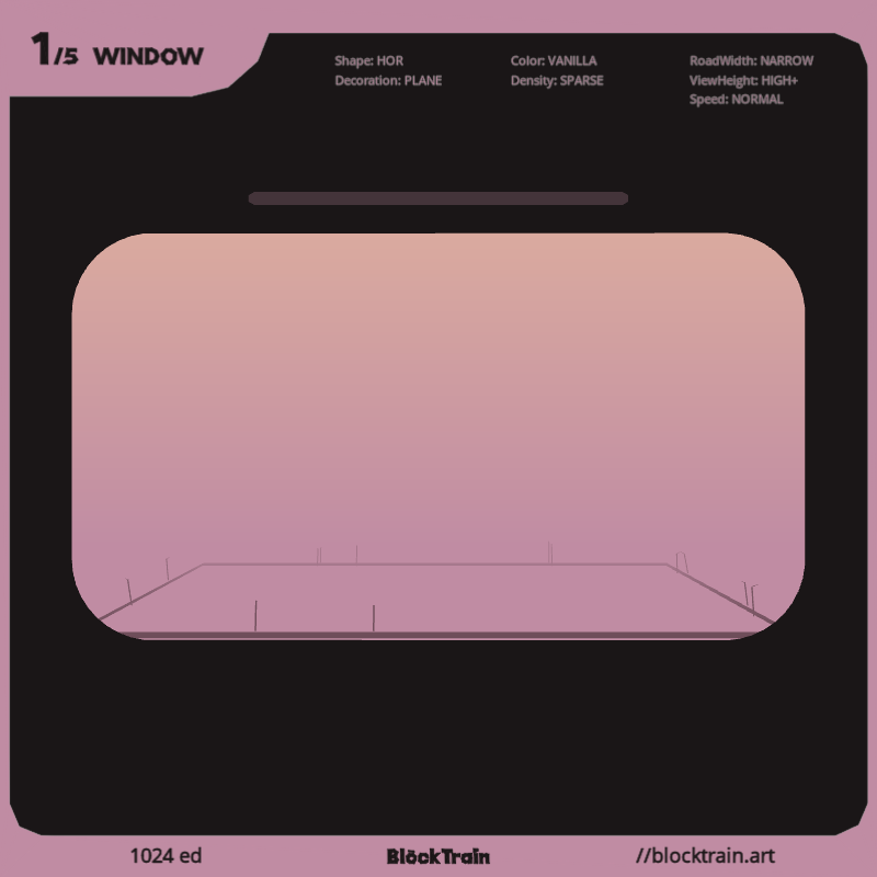 BlockTrain Window #82 static token preview