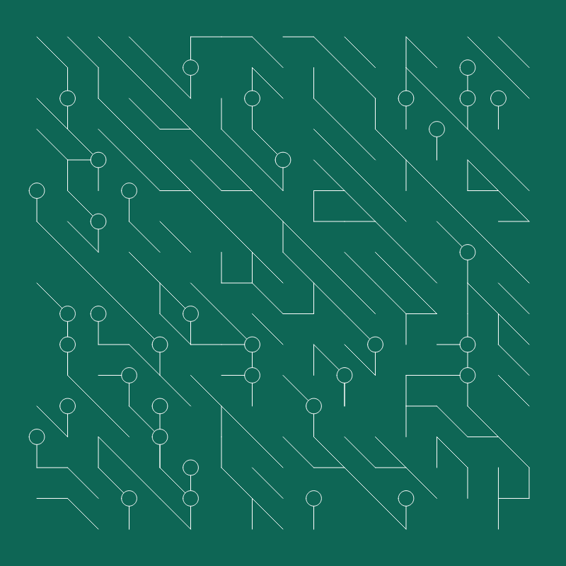 Generative Blueprint : Printed Circuit #13 static token preview