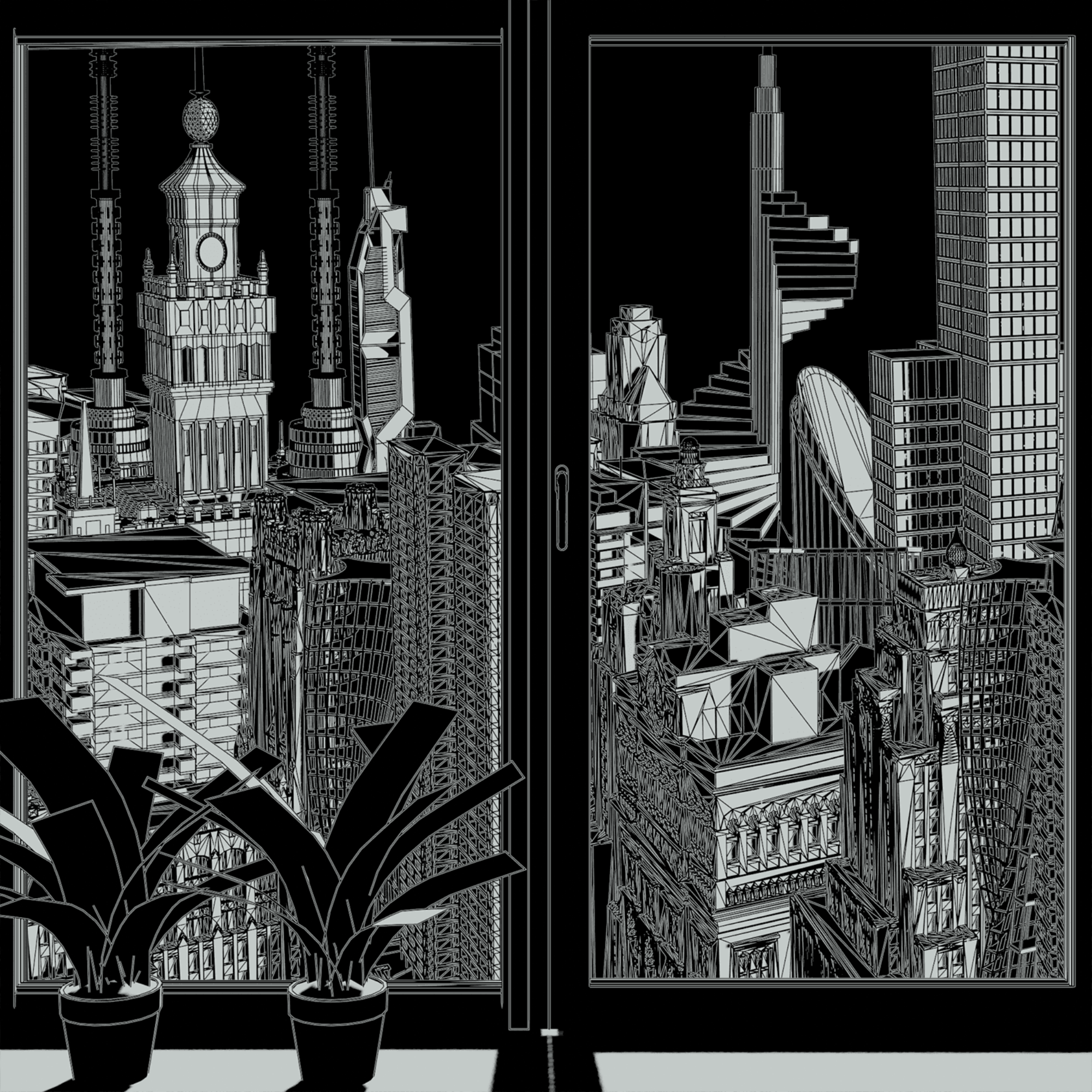 City View #41 static NFT preview