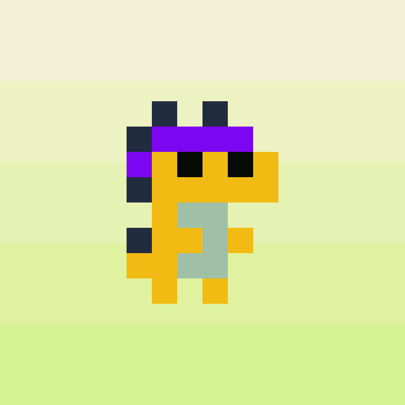 Coded Tiny Dinos #474 static token preview