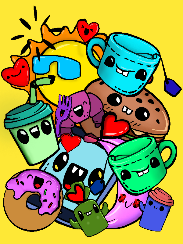 Doodles art #9 static token preview