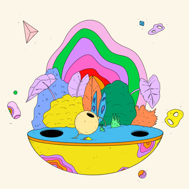 🌈🌴🪐 #41 static token preview
