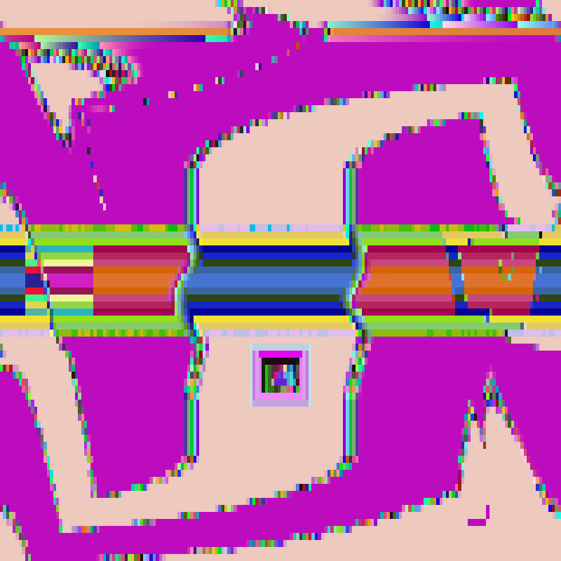 Pixel Flood #433 static NFT preview