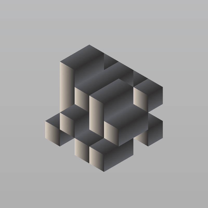Gradient City #38 static NFT preview