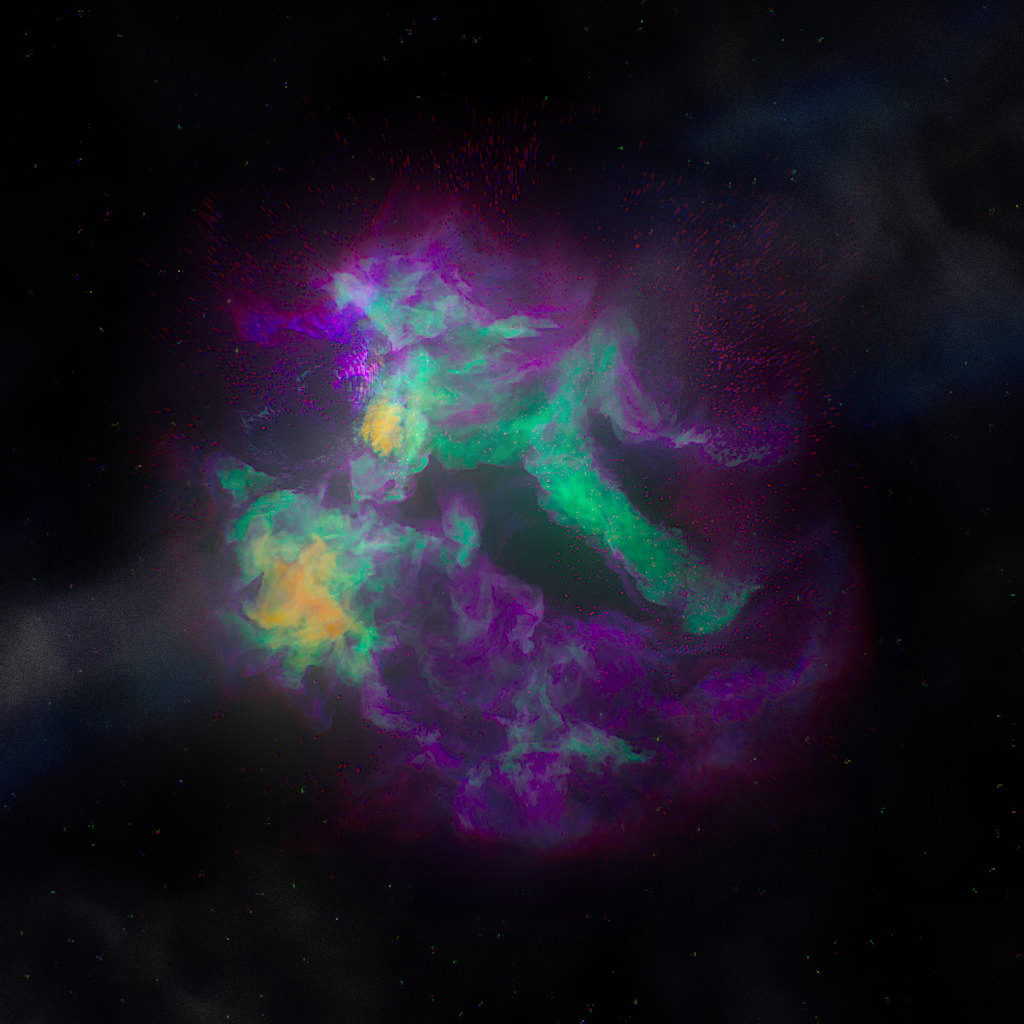 NEBULAE #92 static NFT preview