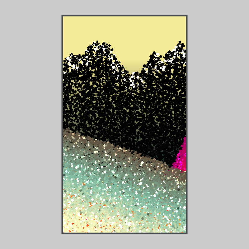 The Pastel Fragments #61 static NFT preview