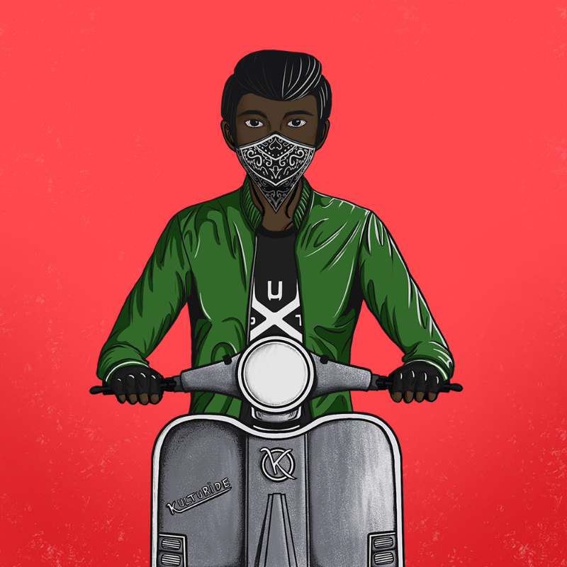 SCOOTER RIOT #87 static token preview