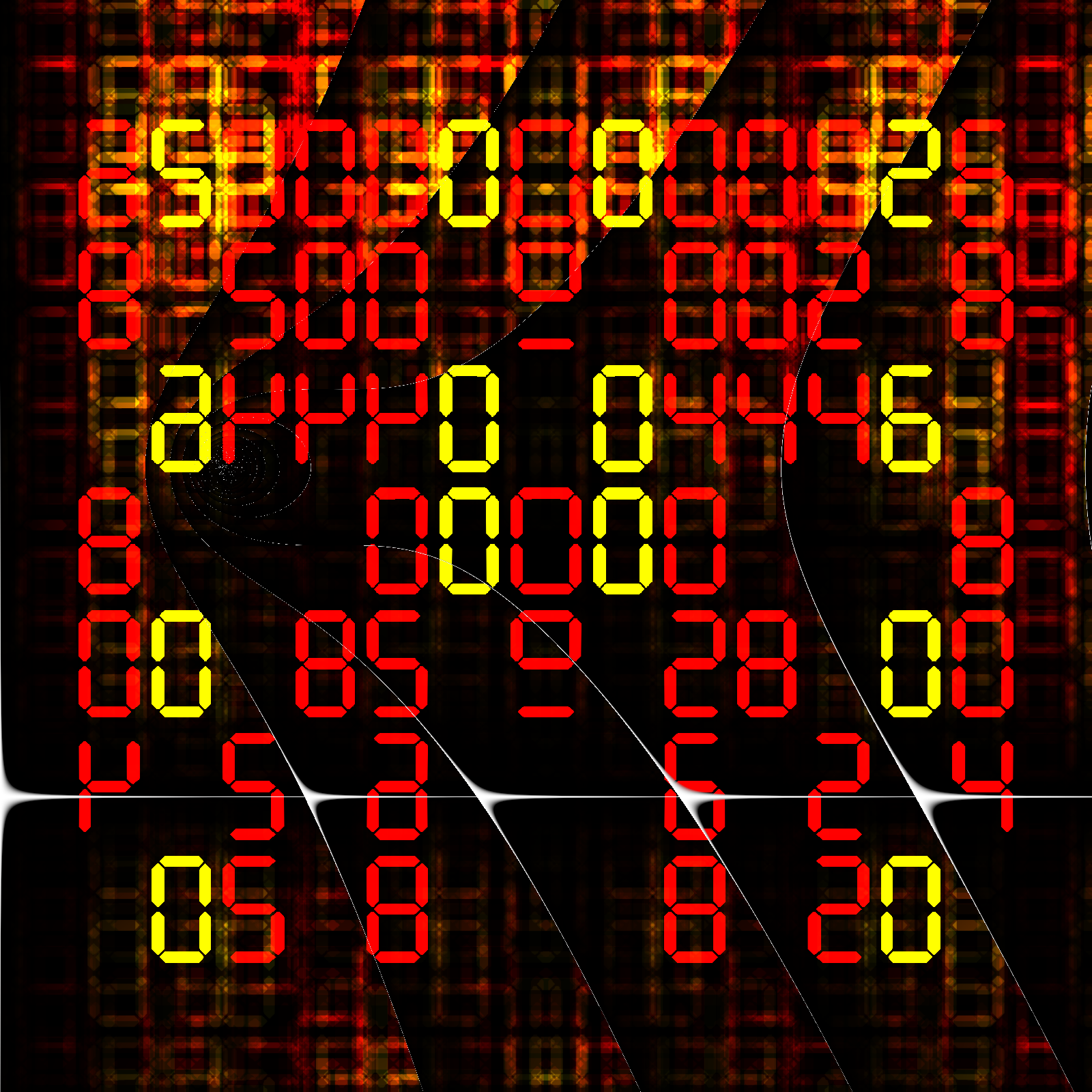 Digits #72 static NFT preview