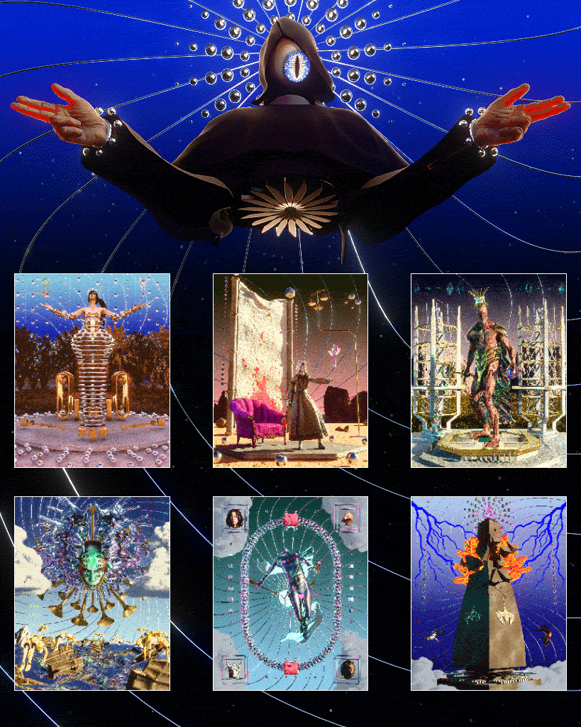 psychotarot generative divination #43 static token preview