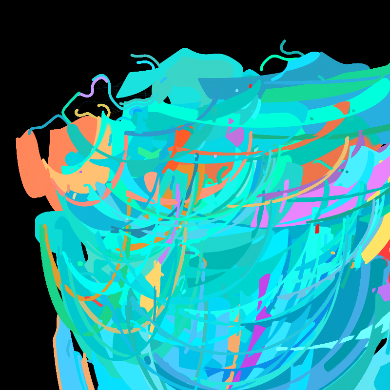 LissPaint #8 static NFT preview