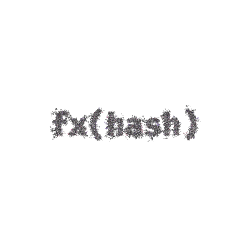 FXHASH Logo with Features #124 static token preview