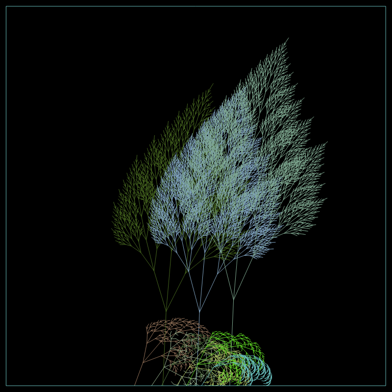 Fractal Forest #43 static token preview