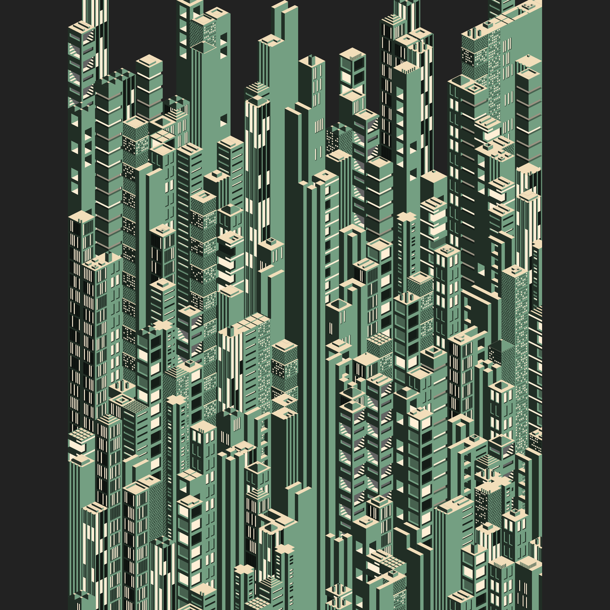 HexaCity #83 static NFT preview