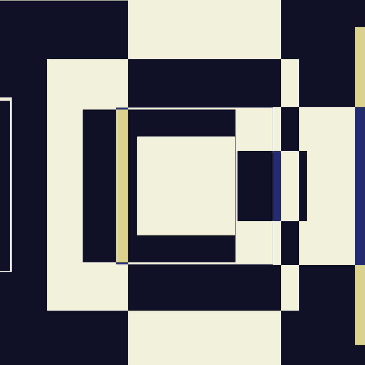 Rectangular Symphony #70 static NFT preview