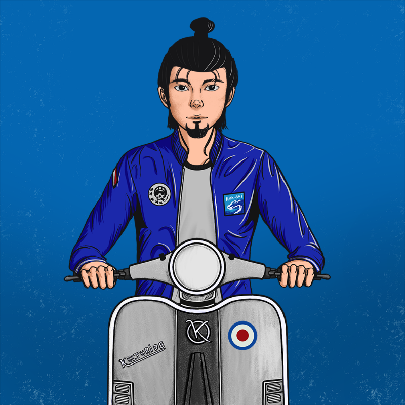 SCOOTER RIOT #131 static token preview