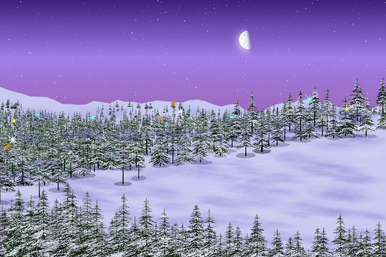 Evergreen Lights #80 static NFT preview