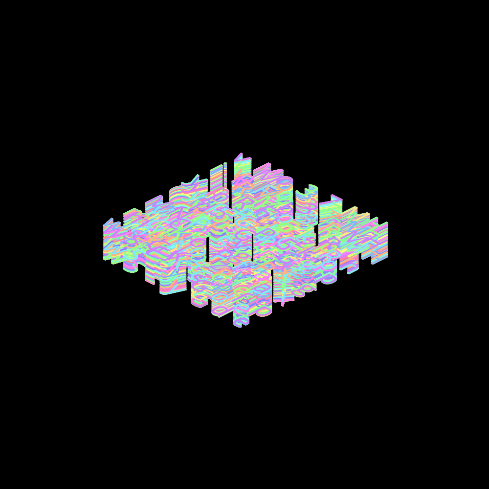 ISCII Rainbow Redux #250 static token preview