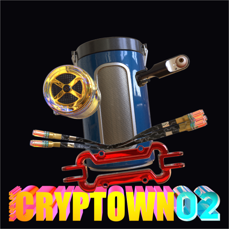 FacesOfCryptown vol.02 #11 static token preview