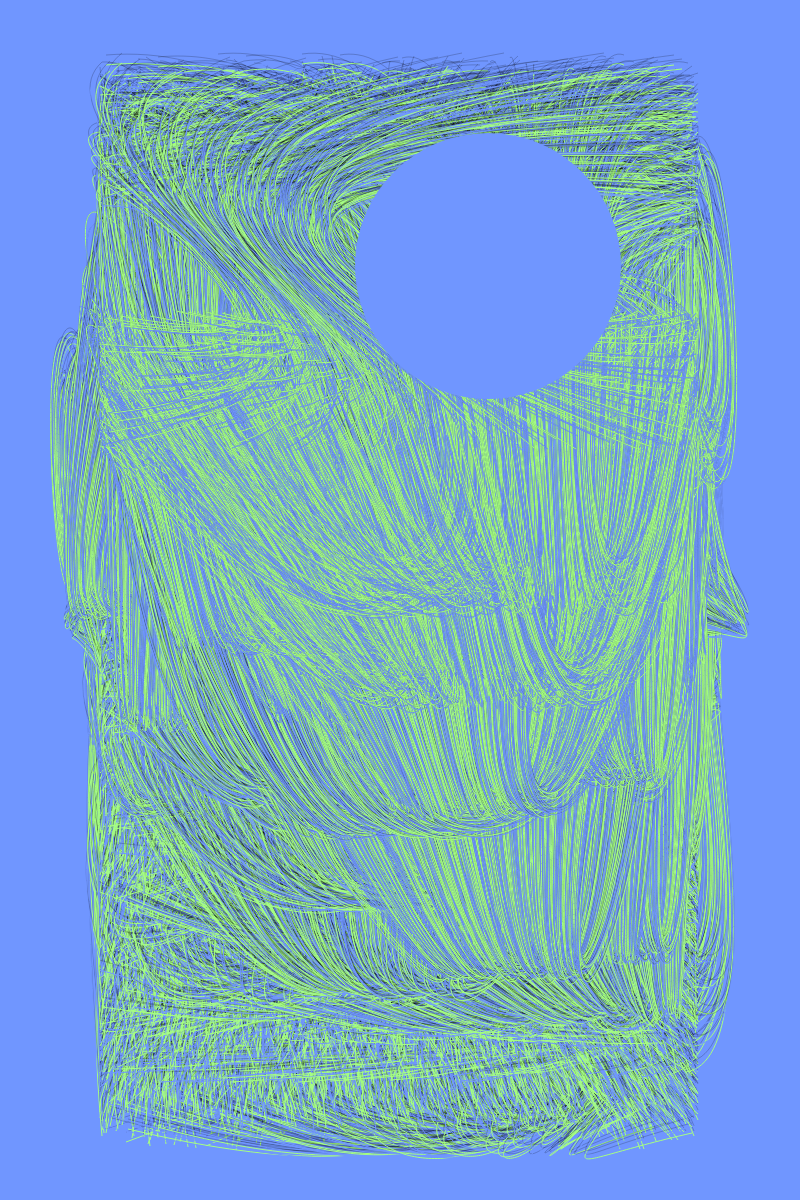 Brush Head #75 static NFT preview
