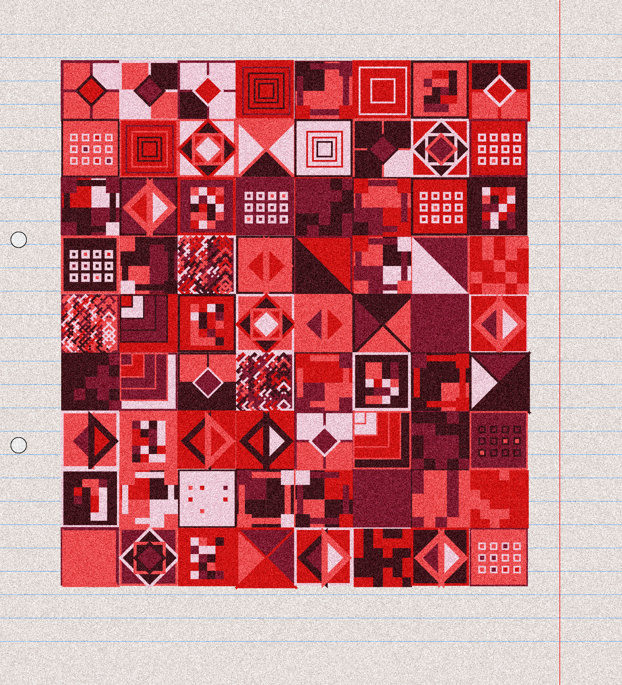sketchbook page 8: annoying grid #34 static token preview