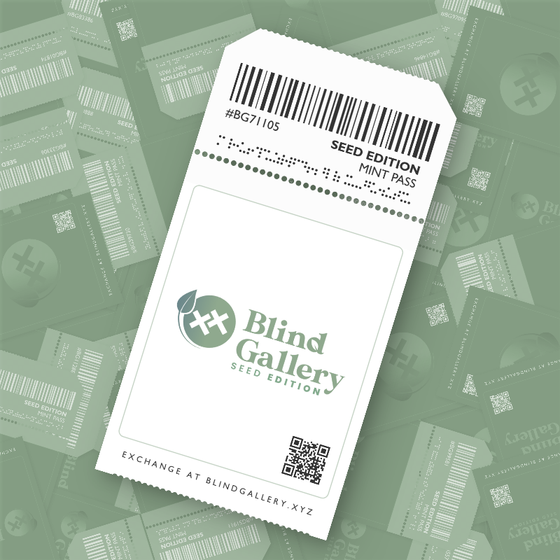 Blind Gallery Mint Pass (Seed Edition) #356 static NFT preview