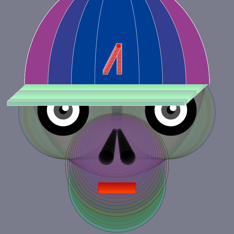 Aka's Ape #466 static NFT preview