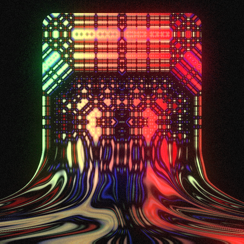 Melting Patterns #67 static NFT preview