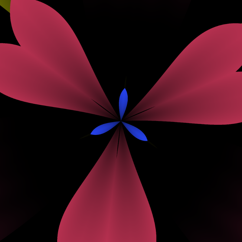 Fractal Flower #204 static token preview