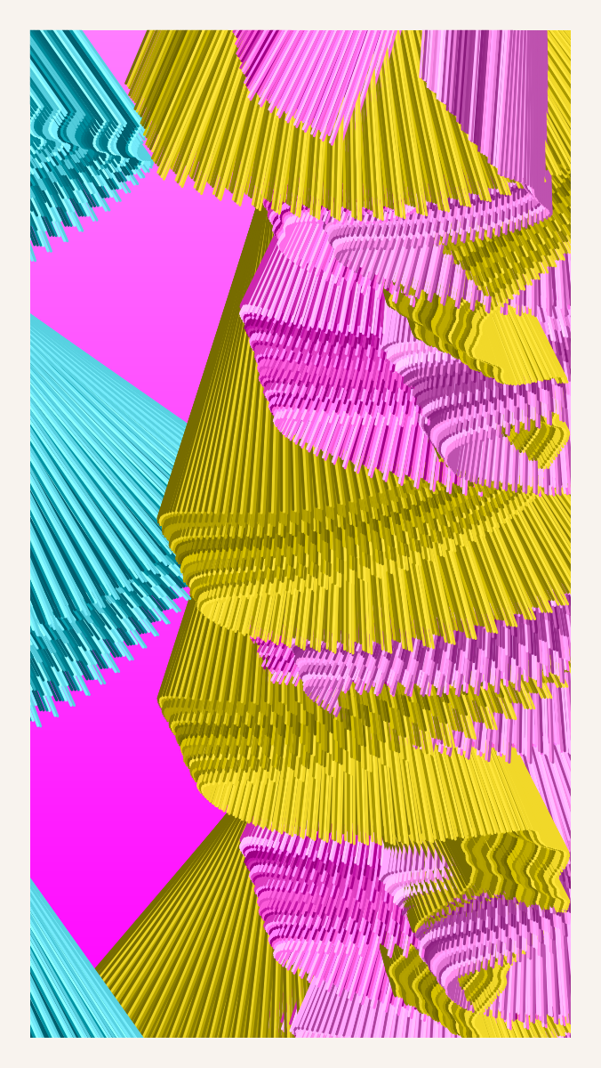 Colorama: Algorithmic Study #125 static NFT preview