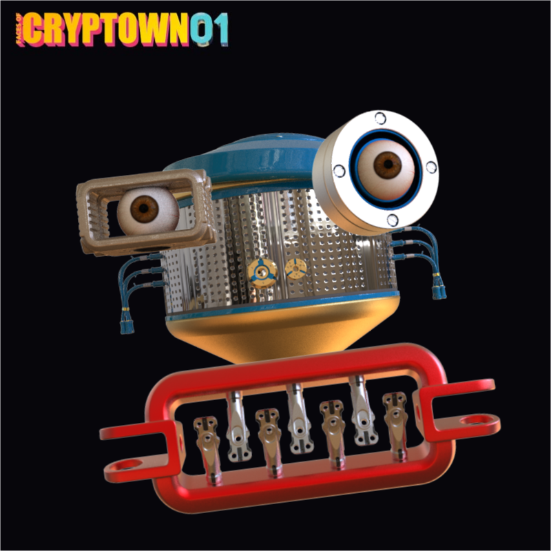 FacesOfCryptown vol.01 #65 static NFT preview