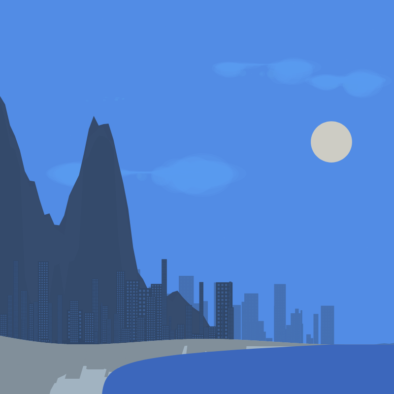 Beachscape #1 static token preview