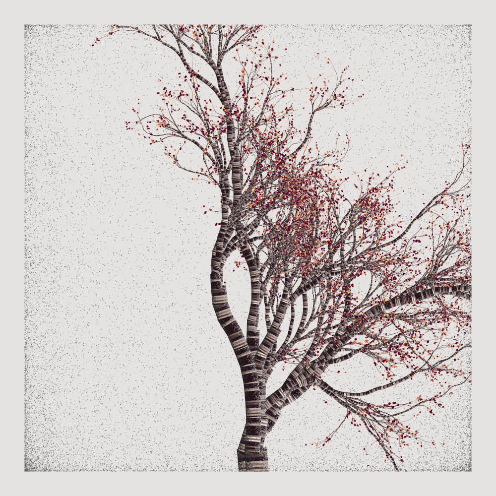 Bougainvillea #210 static NFT preview