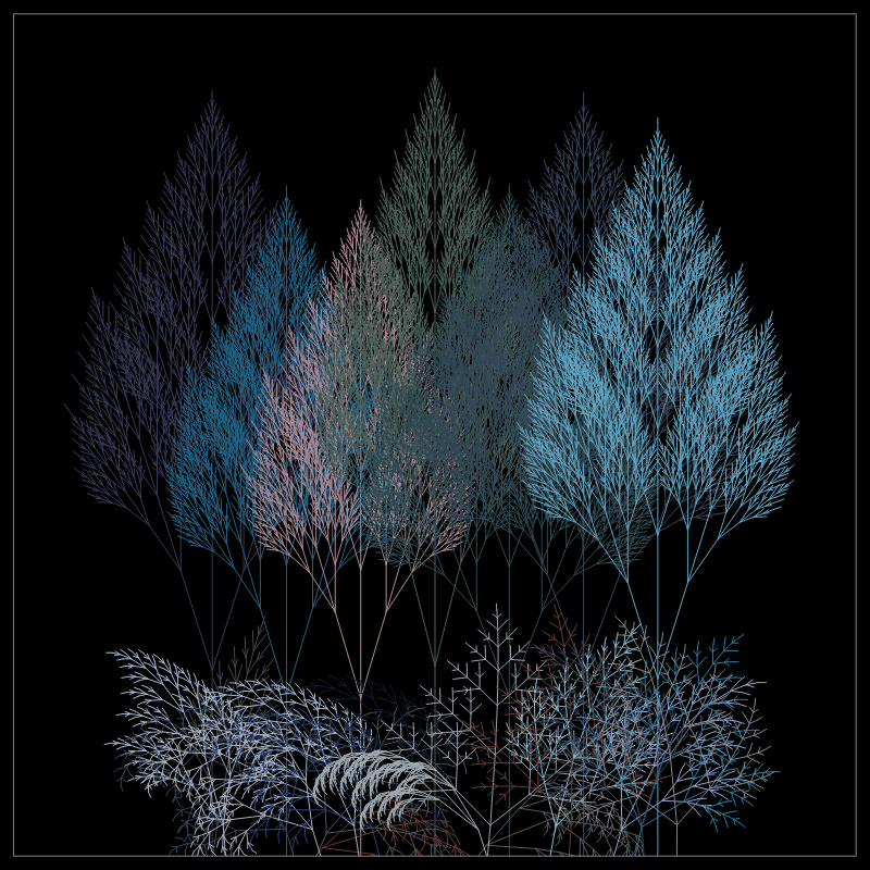Fractal Forest #151 static token preview
