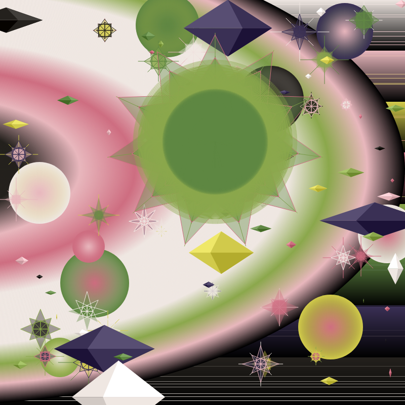 Galaxy Bloom #4 static NFT preview