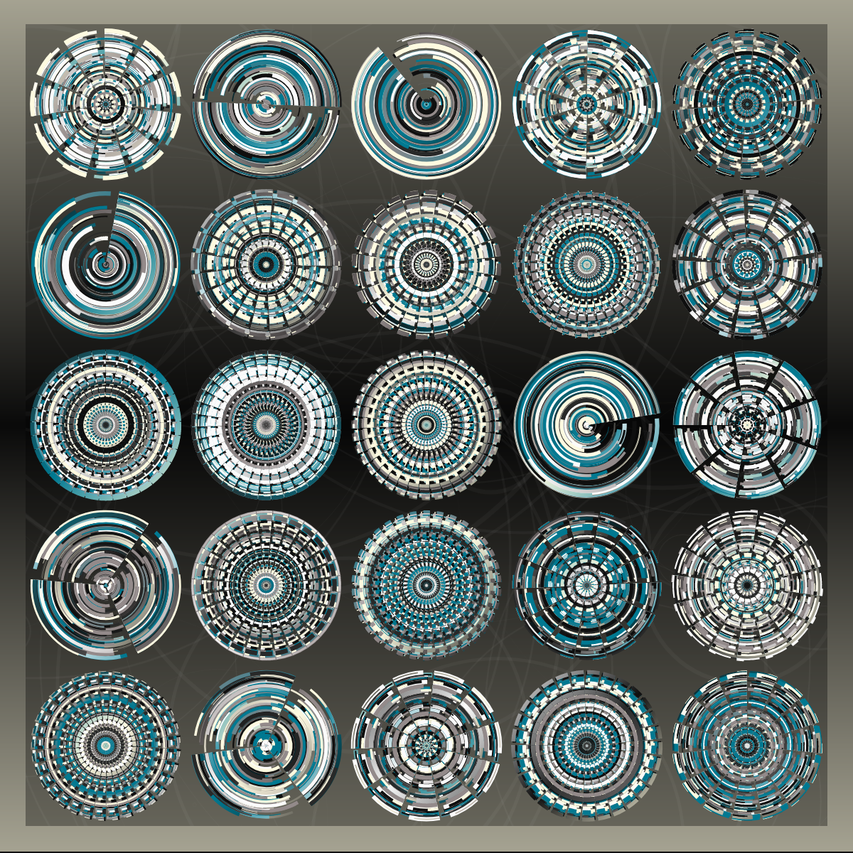 Kaleidoarcs #27 static token preview