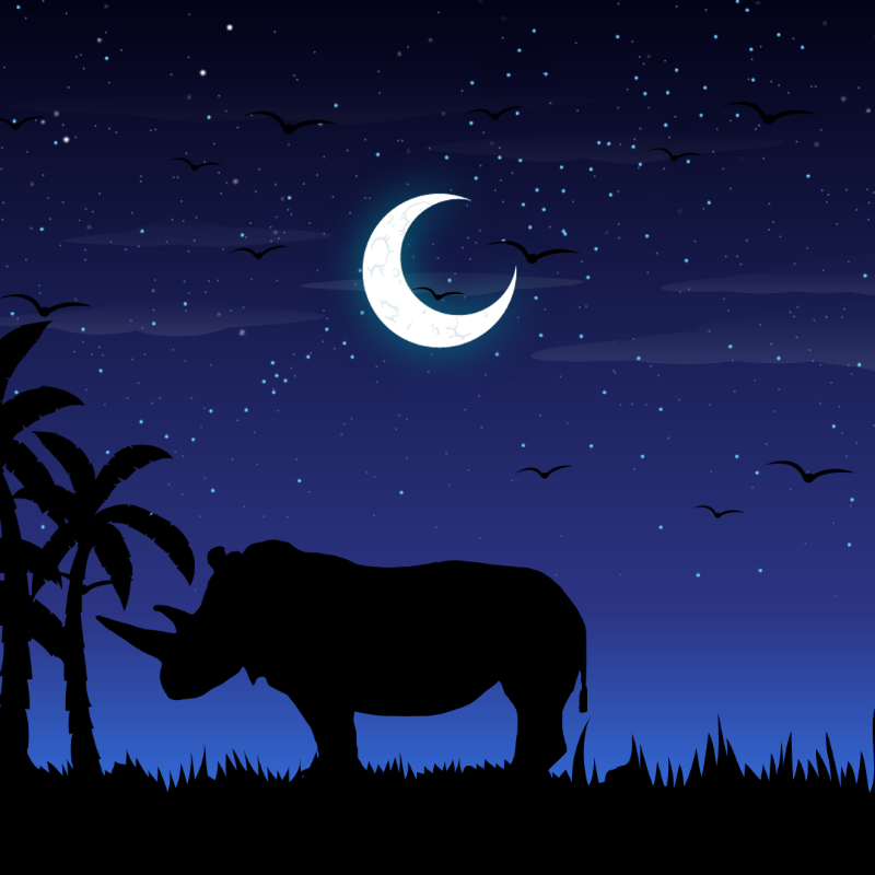 We Care...Rhinoceros #1 static token preview