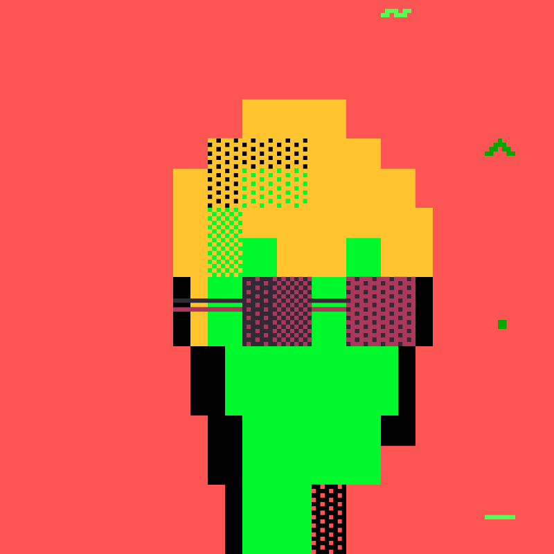 Gen DOS Punk #491 static NFT preview