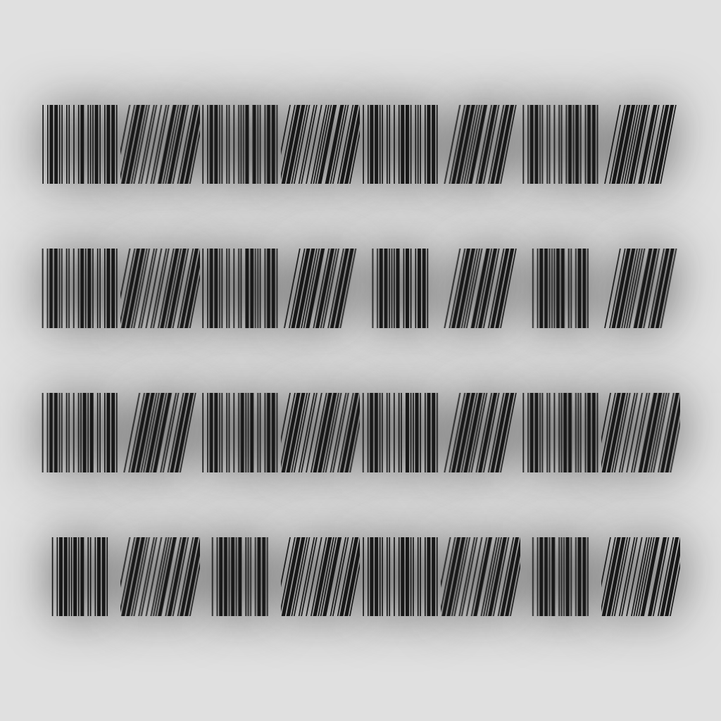 barcode(fxhash) #179 static token preview