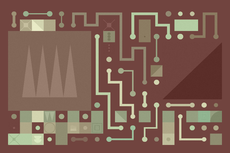 Scattered Pathways #179 static NFT preview